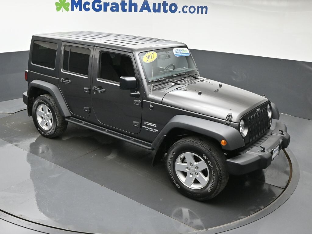 Certified 2017 Jeep Wrangler Unlimited Sport SUV