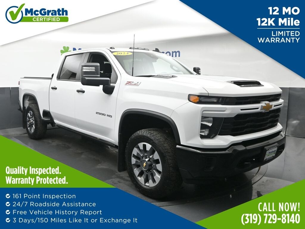 Certified 2024 Chevrolet Silverado 2500HD Custom Truck