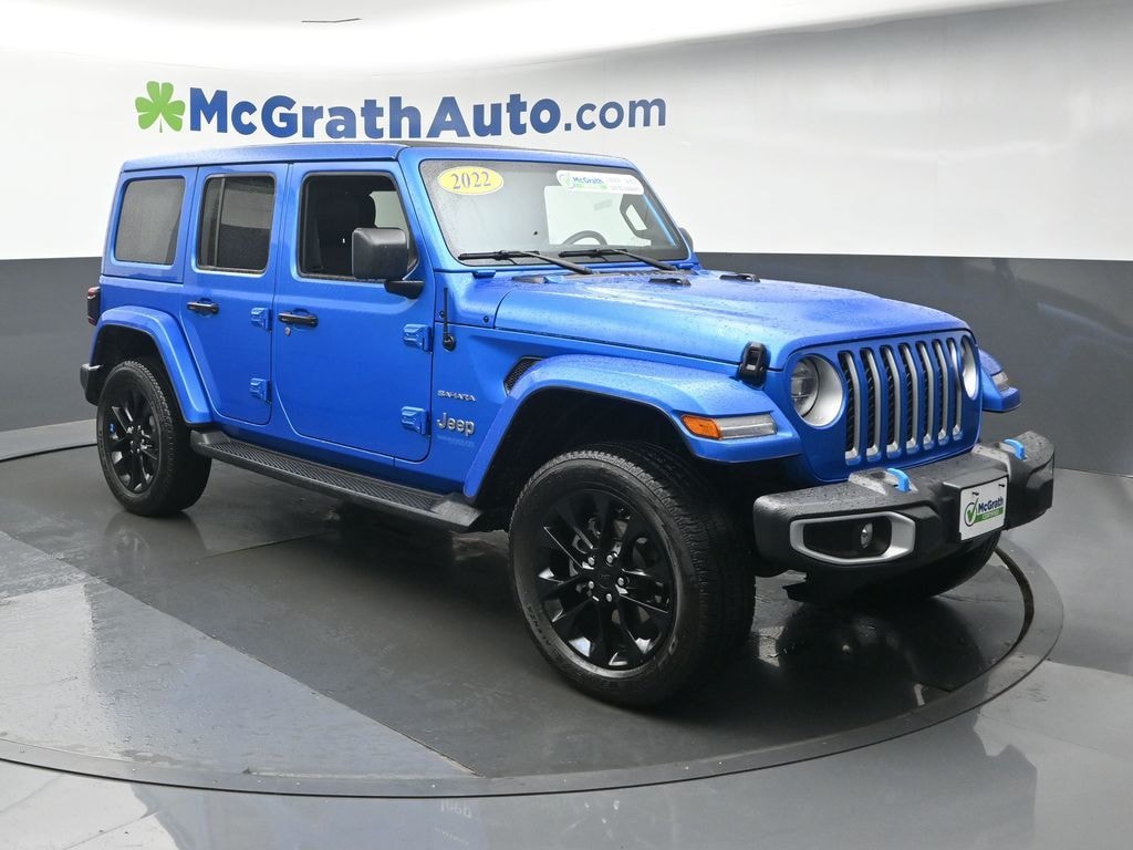 Certified 2022 Jeep Wrangler Unlimited Sahara 4xe SUV