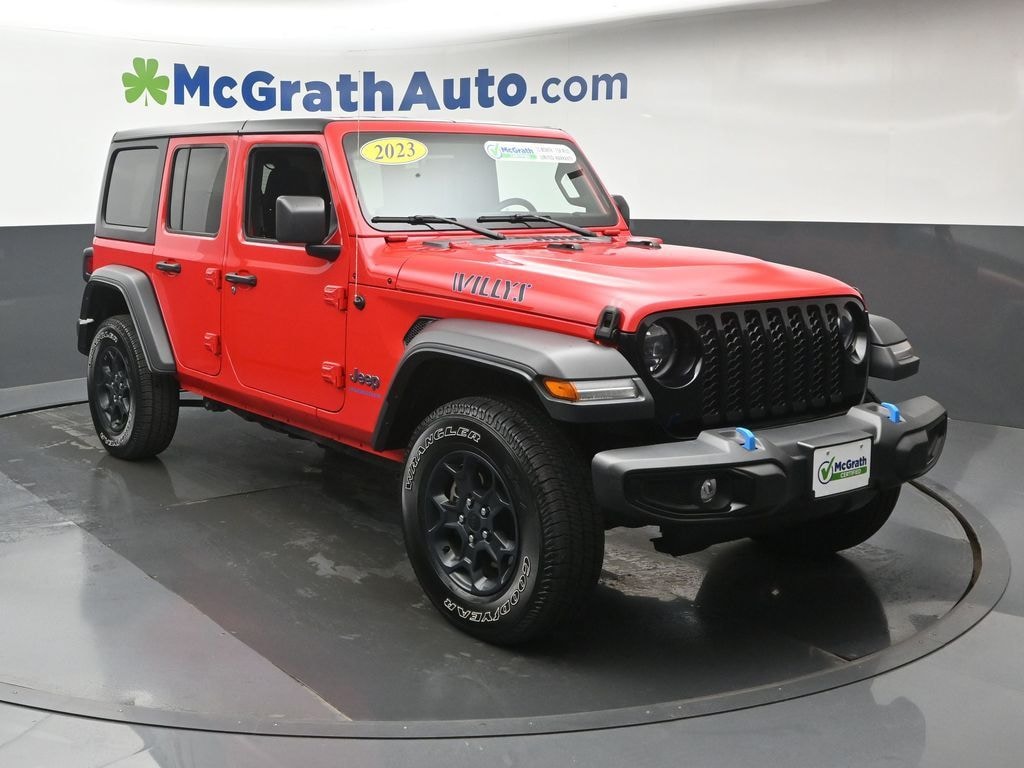 Certified 2023 Jeep Wrangler Willys 4xe SUV