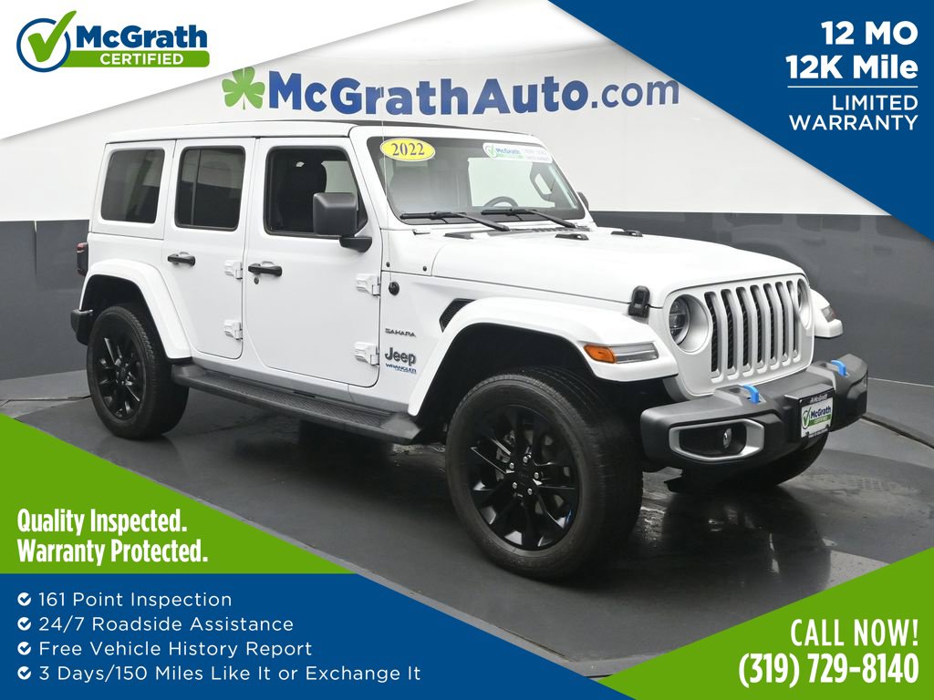 Certified 2022 Jeep Wrangler Unlimited Sahara 4xe SUV