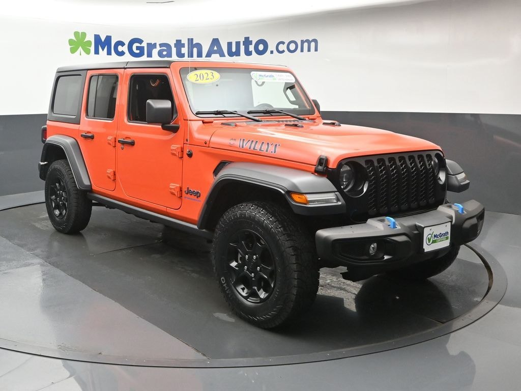 Certified 2023 Jeep Wrangler Willys 4xe SUV
