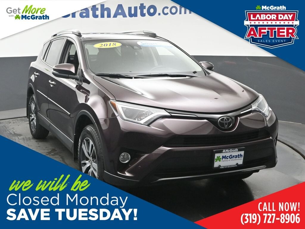 Certified 2018 Toyota RAV4 XLE SUV
