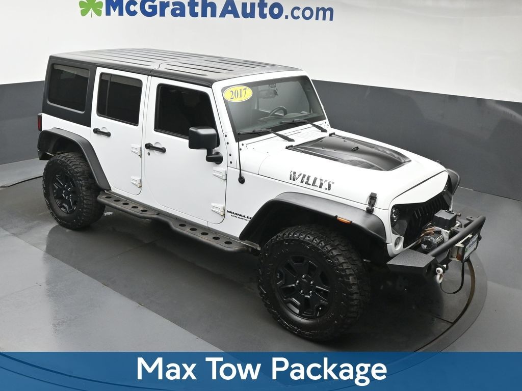 Used 2017 Jeep Wrangler Unlimited Willys SUV