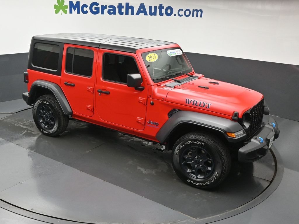 Certified 2023 Jeep Wrangler Willys 4xe SUV