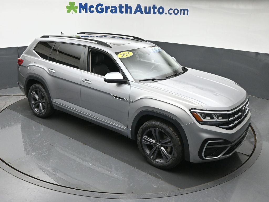 Certified 2021 Volkswagen Atlas 3.6L V6 SE w/Technology R-Line SUV
