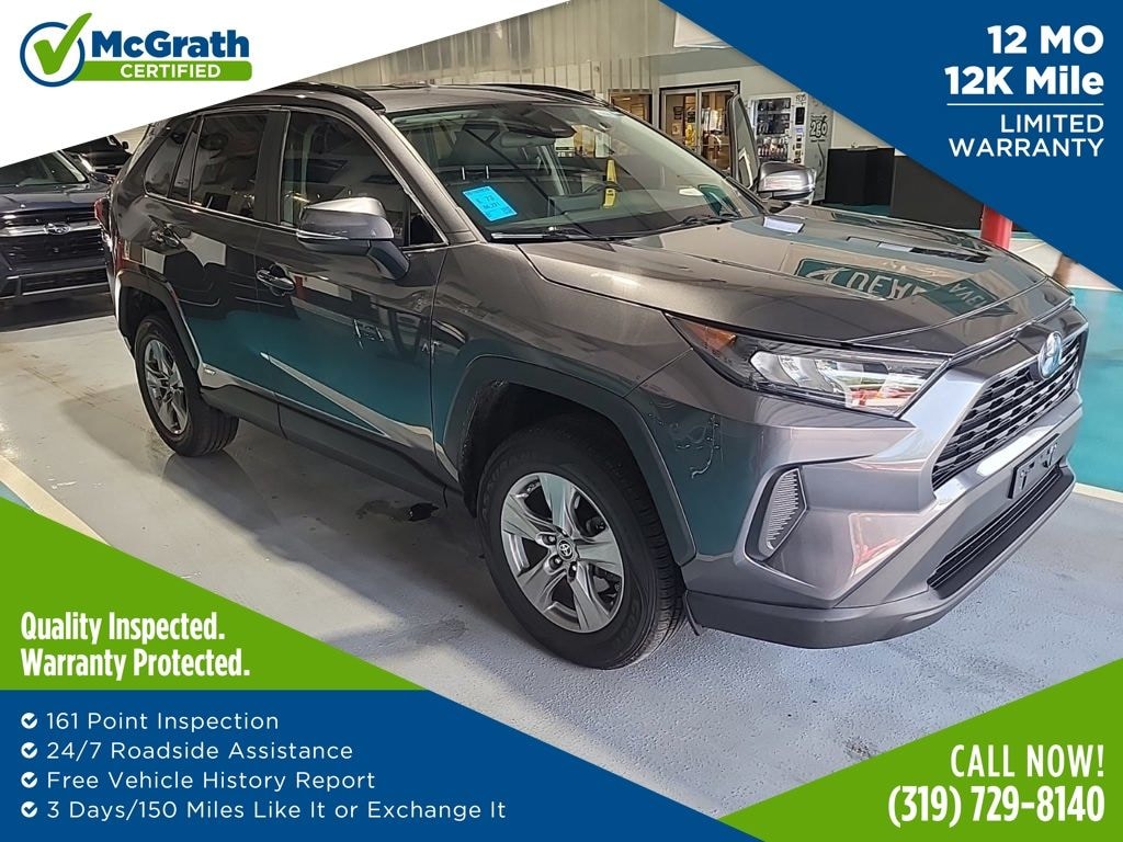 Certified 2022 Toyota RAV4 Hybrid LE SUV