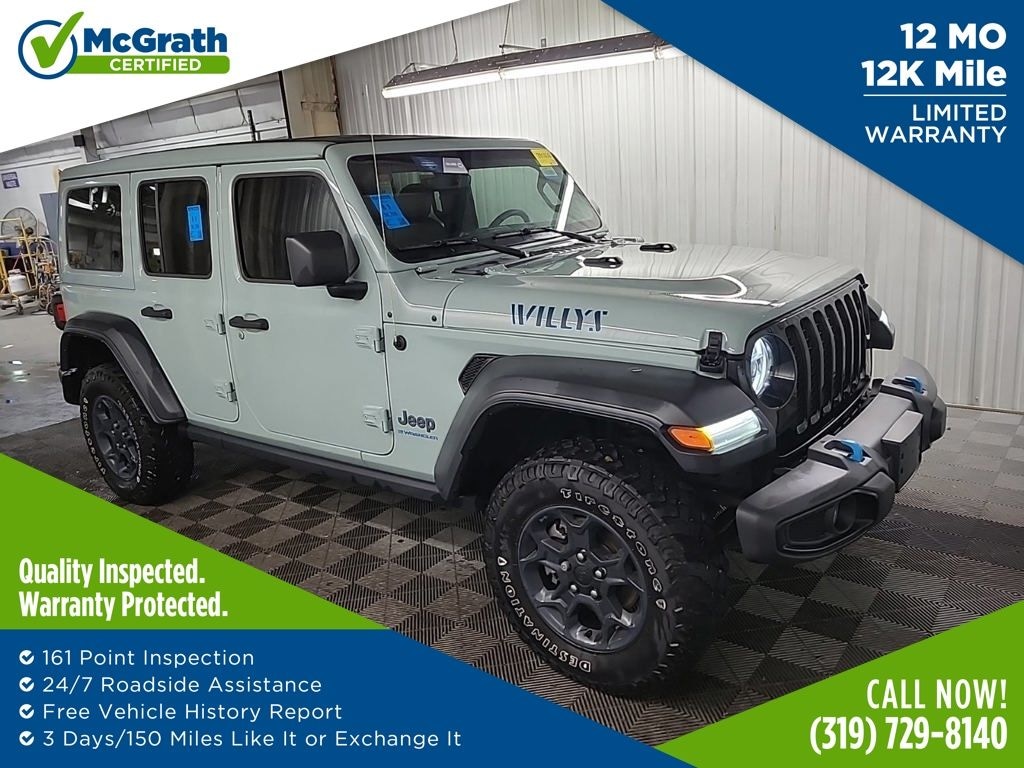 Certified 2023 Jeep Wrangler Base 4xe SUV