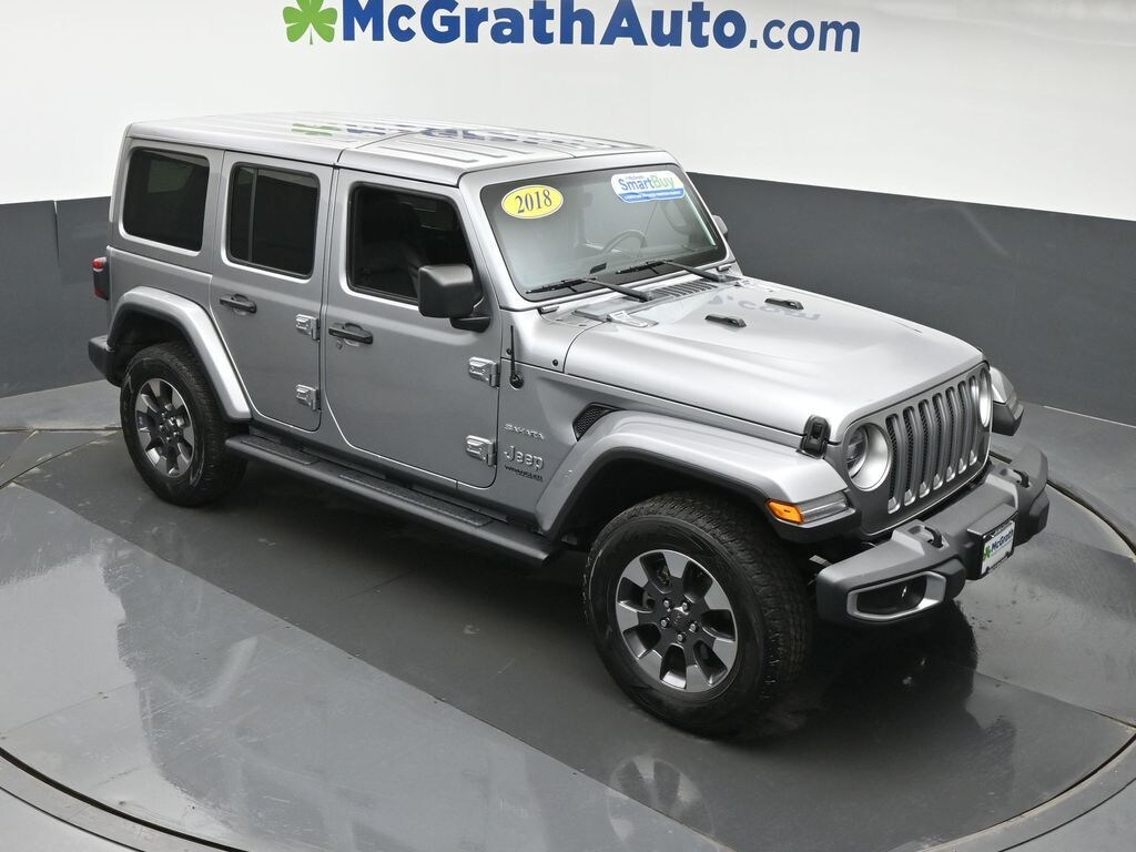 Certified 2018 Jeep Wrangler Unlimited Sahara SUV