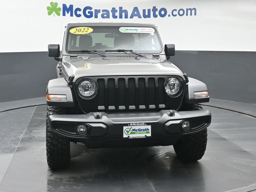 Certified 2022 Jeep Wrangler Unlimited Willys SUV