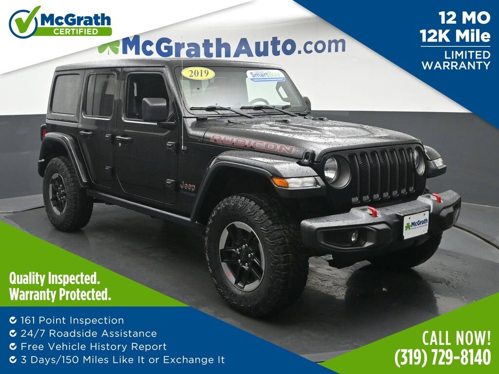 Certified 2019 Jeep Wrangler Unlimited Rubicon SUV