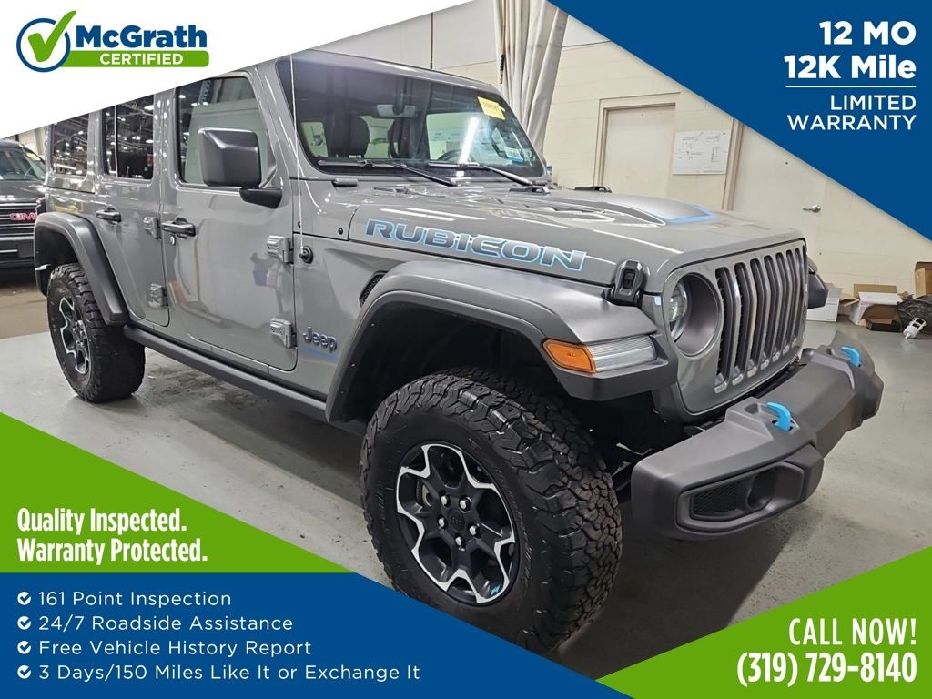 Certified 2023 Jeep Wrangler Rubicon 4xe SUV