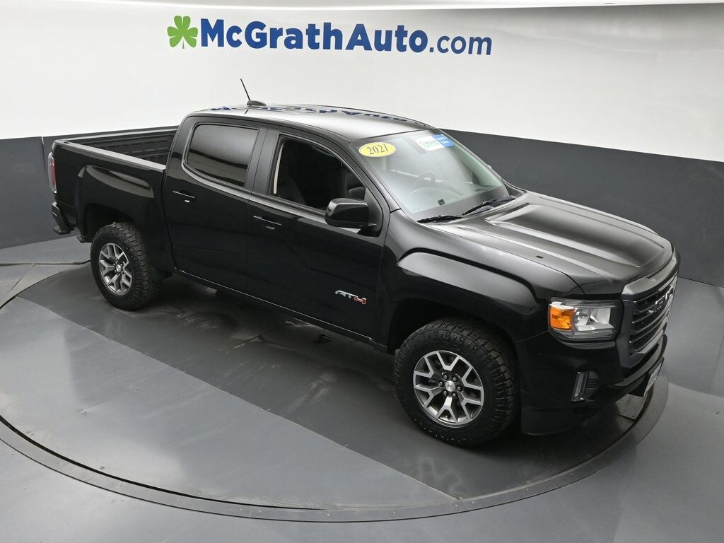 Used 2021 GMC Canyon AT4 w/Leather Truck