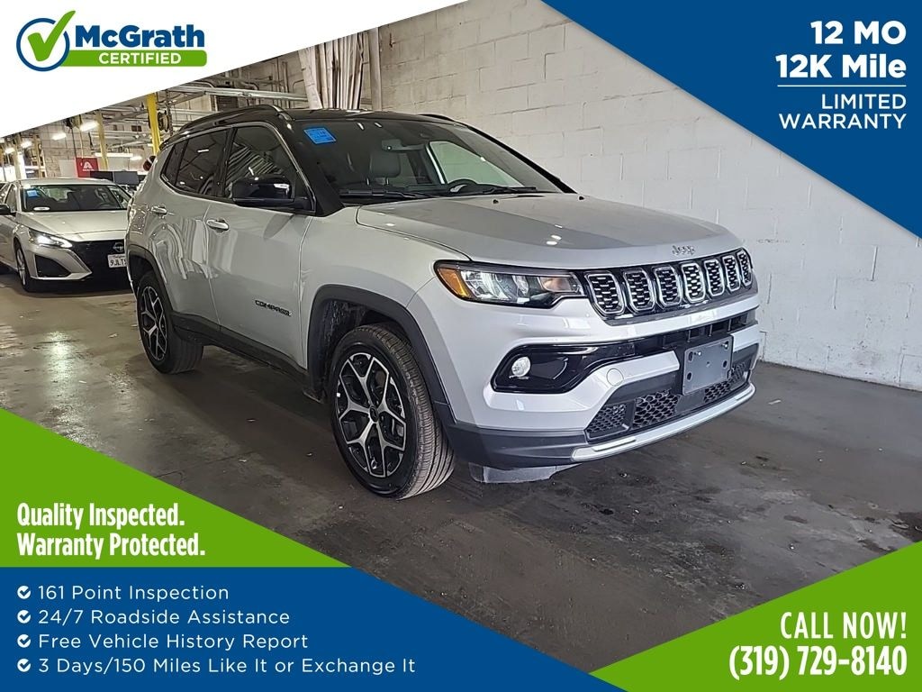 Certified 2025 Jeep Compass Limited SUV