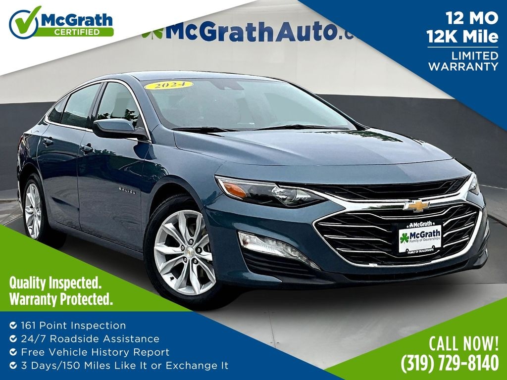Certified 2024 Chevrolet Malibu LT Sedan