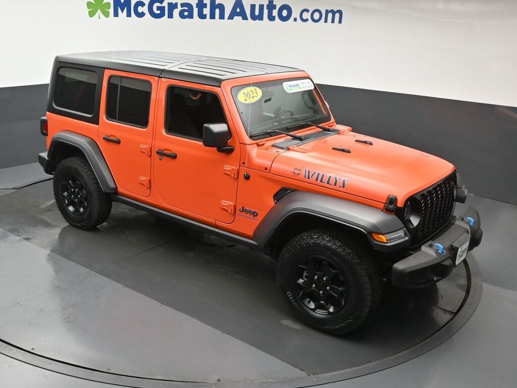 Certified 2023 Jeep Wrangler Willys 4xe SUV