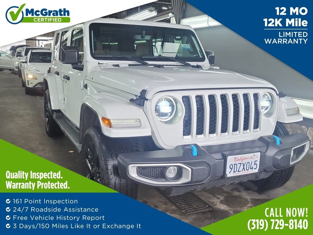 Certified 2023 Jeep Wrangler Sahara 4xe SUV