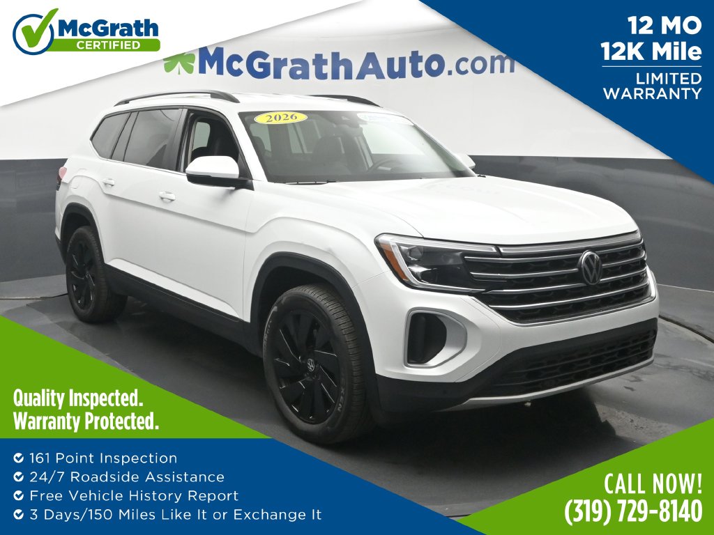 Certified 2026 Volkswagen Atlas SE w/Technology SUV
