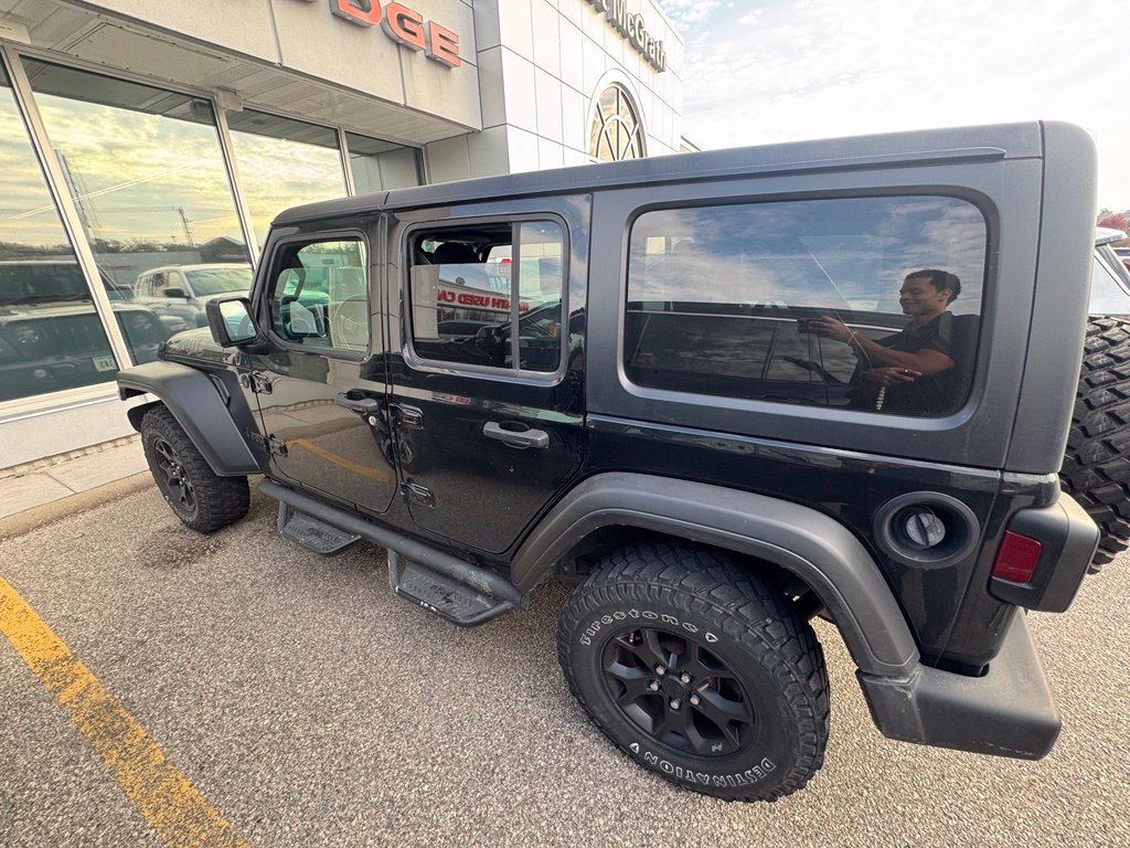 Certified 2021 Jeep Wrangler Unlimited Willys SUV