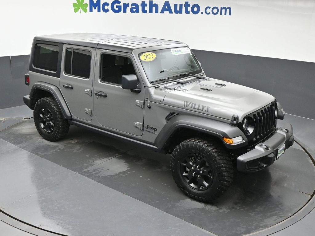 Certified 2022 Jeep Wrangler Unlimited Willys SUV