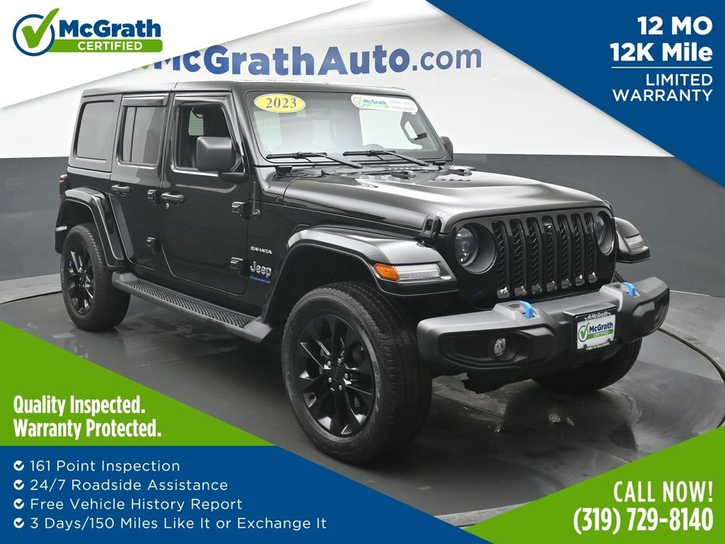 Certified 2023 Jeep Wrangler Sahara 4xe SUV