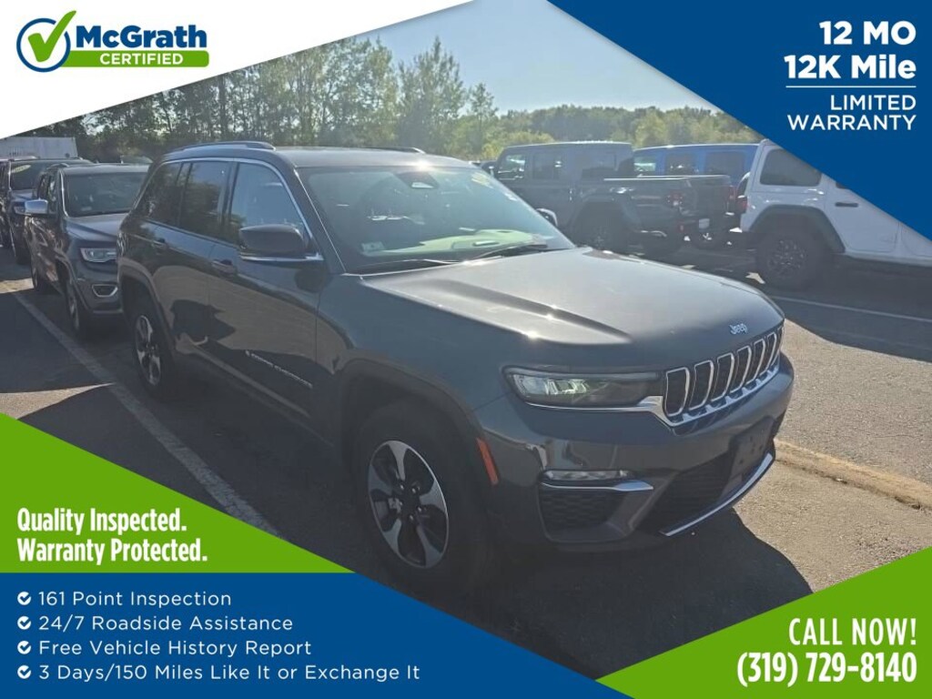 Certified 2023 Jeep Grand Cherokee 4xe SUV