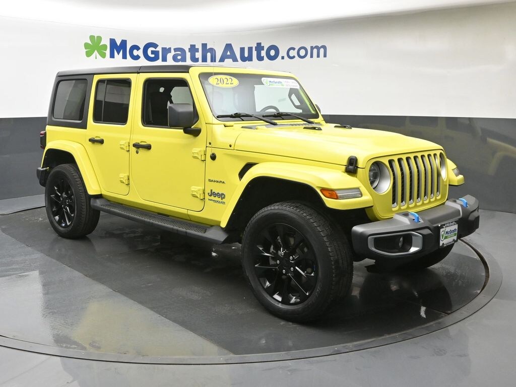 Certified 2022 Jeep Wrangler Unlimited Sahara 4xe SUV