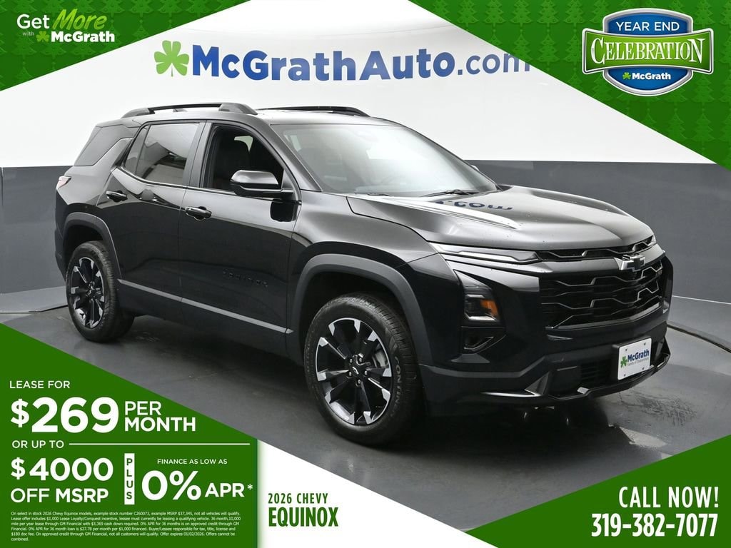 New 2026 Chevrolet Equinox RS SUV