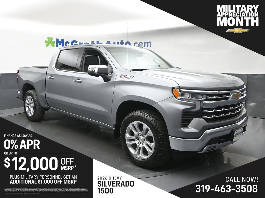 New 2026 Chevrolet Silverado 1500 LTZ Truck