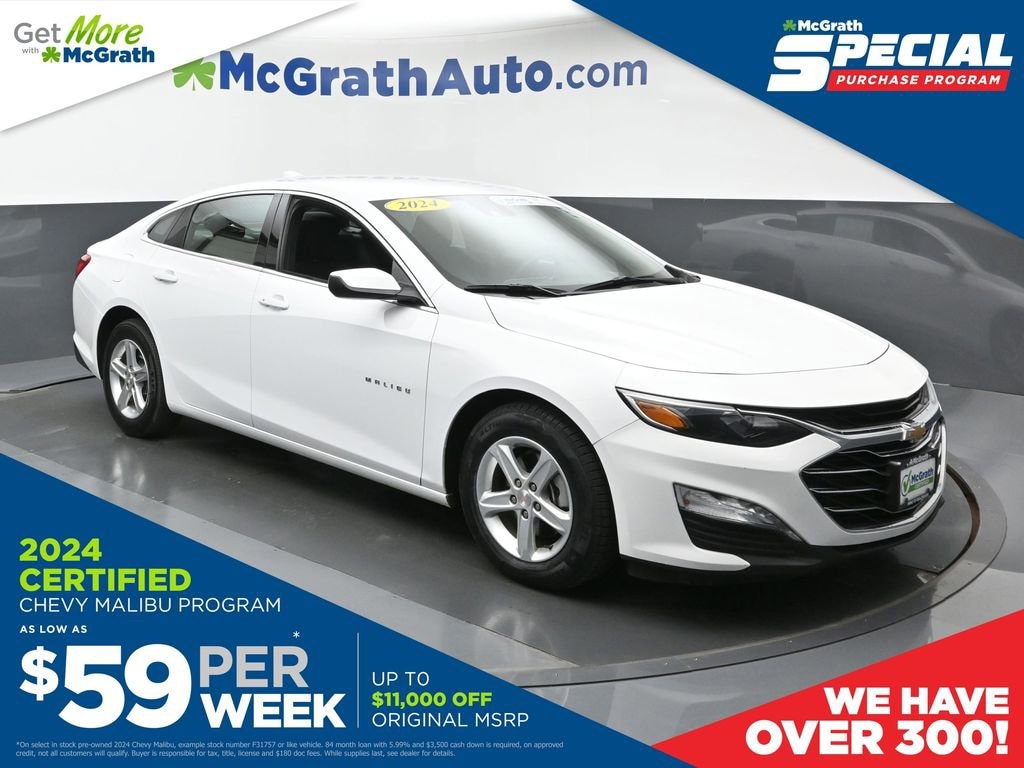 Used 2024 Chevrolet Malibu 1LT Sedan