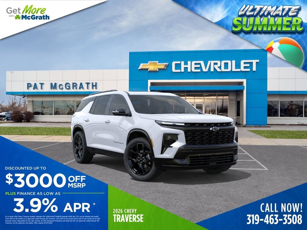 New 2026 Chevrolet Traverse RS SUV