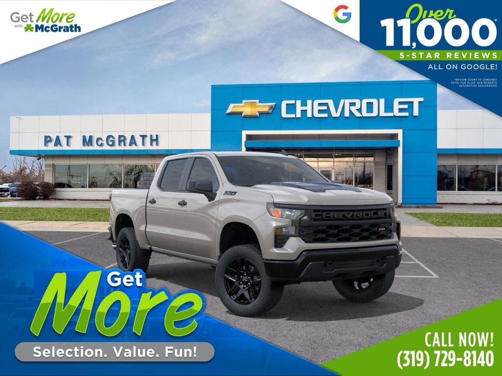 New 2026 Chevrolet Silverado 1500 Custom Trail Boss Truck