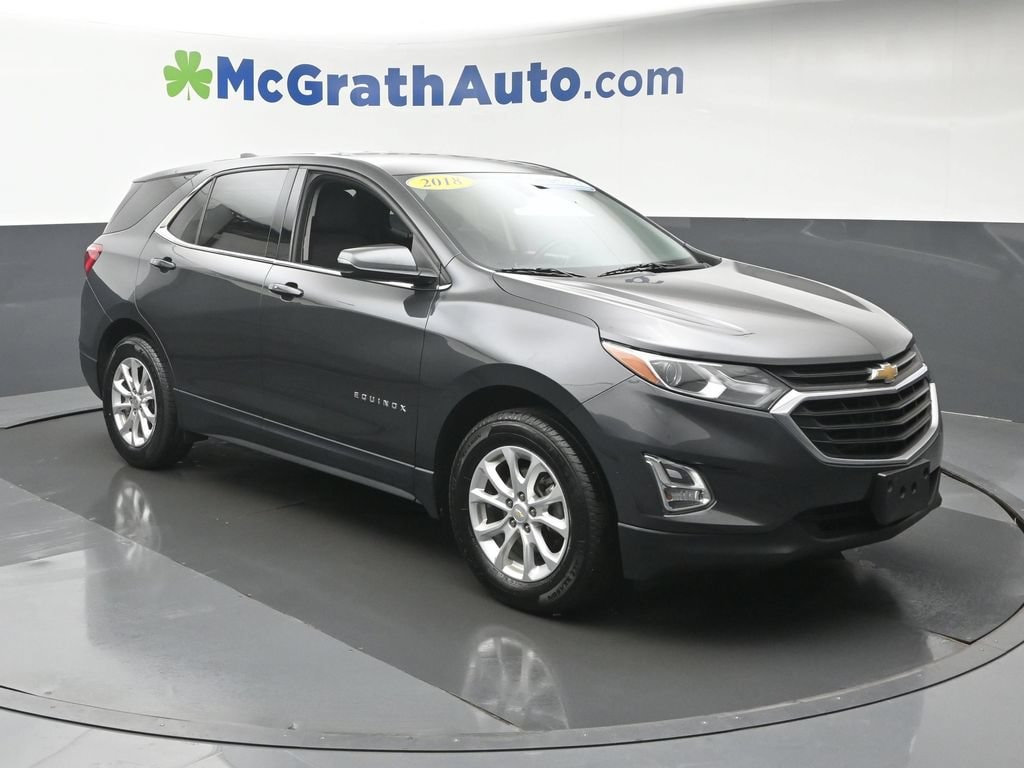 Used 2018 Chevrolet Equinox LT with VIN 2GNAXJEV5J6161017 for sale in Cedar Rapids, IA