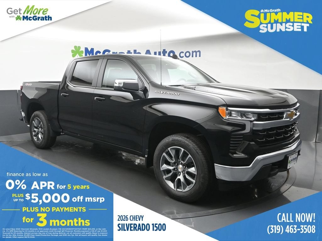 New 2026 Chevrolet Silverado 1500 LT Truck