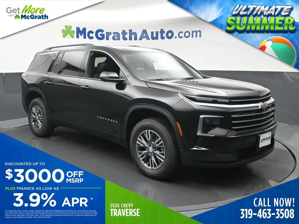 New 2026 Chevrolet Traverse LT SUV