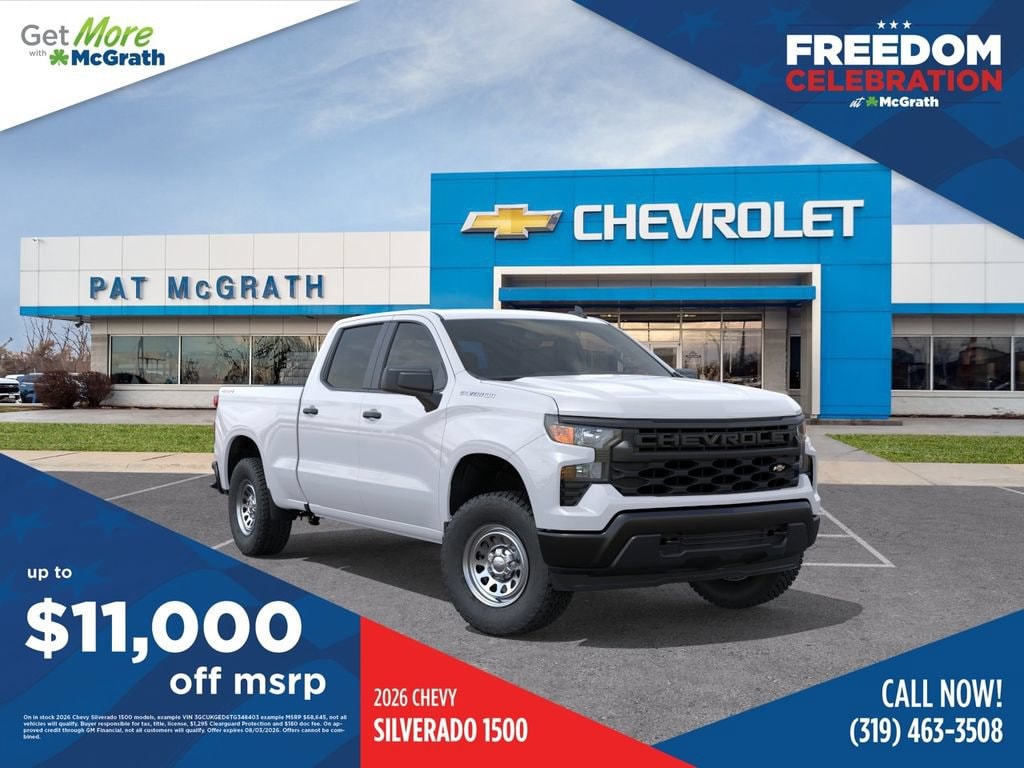 New 2026 Chevrolet Silverado 1500 WT Truck