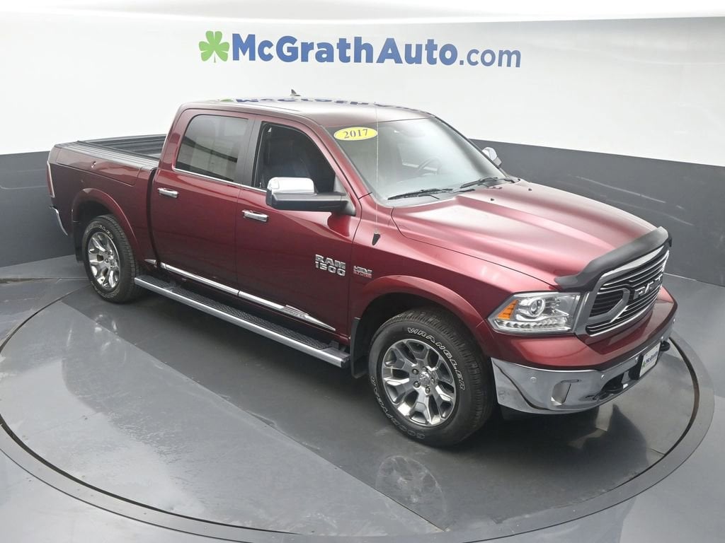 Used 2017 RAM Ram 1500 Pickup Laramie Limited with VIN 1C6RR7PT9HS512126 for sale in Cedar Rapids, IA