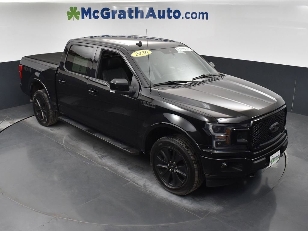 Used 2020 Ford F-150 Lariat with VIN 1FTEW1E40LFB29315 for sale in Cedar Rapids, IA