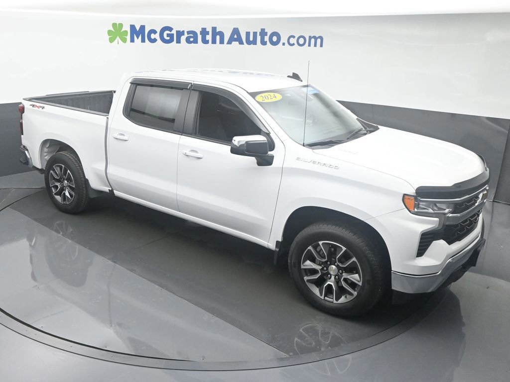 Certified 2024 Chevrolet Silverado 1500 LT with VIN 1GCUDDE89RZ228776 for sale in Cedar Rapids, IA