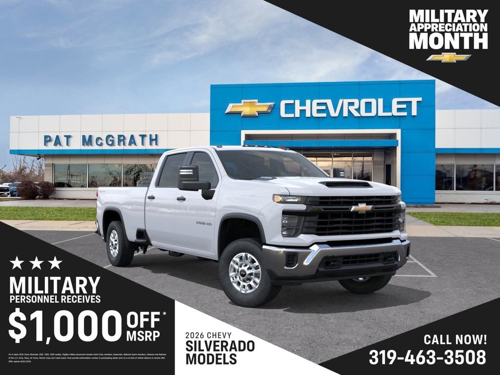 New 2026 Chevrolet Silverado 2500 HD WT Truck