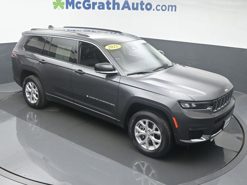 Used 2023 Jeep Grand Cherokee L Limited with VIN 1C4RJKBG4P8886555 for sale in Cedar Rapids, IA