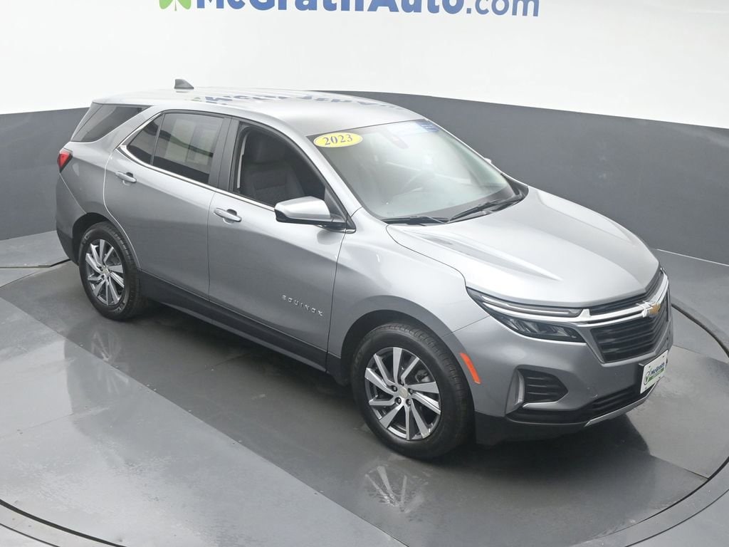 Certified 2023 Chevrolet Equinox LT with VIN 3GNAXKEG7PS164308 for sale in Cedar Rapids, IA