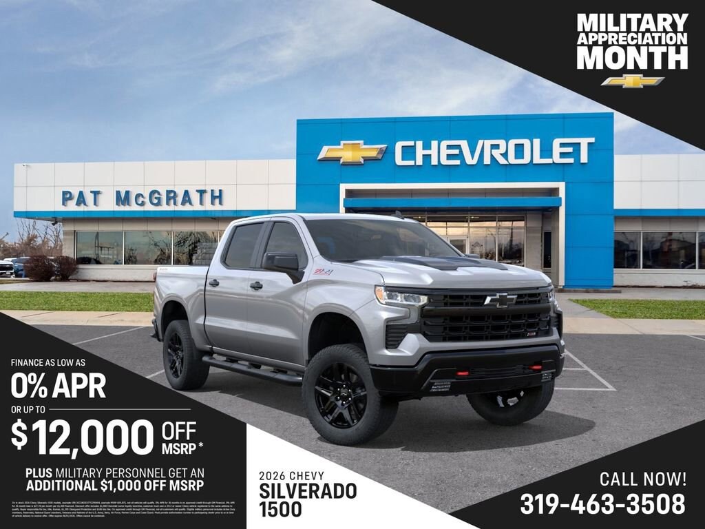 New 2026 Chevrolet Silverado 1500 LT Trail Boss Truck