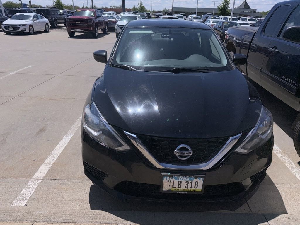 Used 2017 Nissan Sentra S with VIN 3N1AB7AP2HY383575 for sale in Cedar Rapids, IA