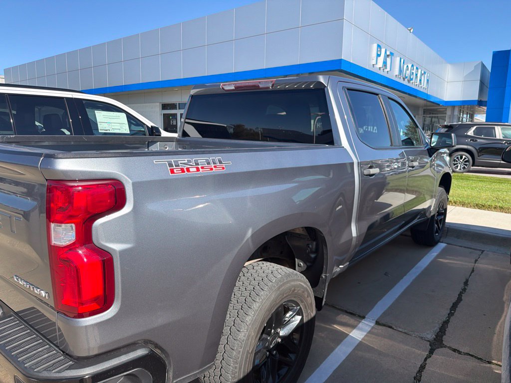 Used 2019 Chevrolet Silverado 1500 Custom Trail Boss Truck Crew Cab