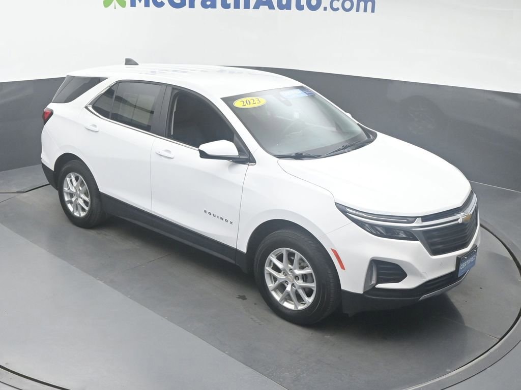 Certified 2023 Chevrolet Equinox LT with VIN 3GNAXTEG4PS208593 for sale in Cedar Rapids, IA