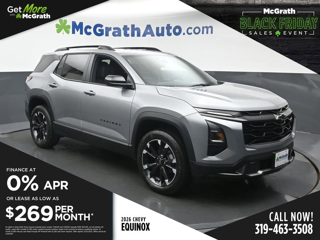 New 2026 Chevrolet Equinox RS SUV