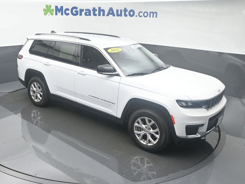 Used 2022 Jeep Grand Cherokee L Limited with VIN 1C4RJKBG4N8626606 for sale in Cedar Rapids, IA