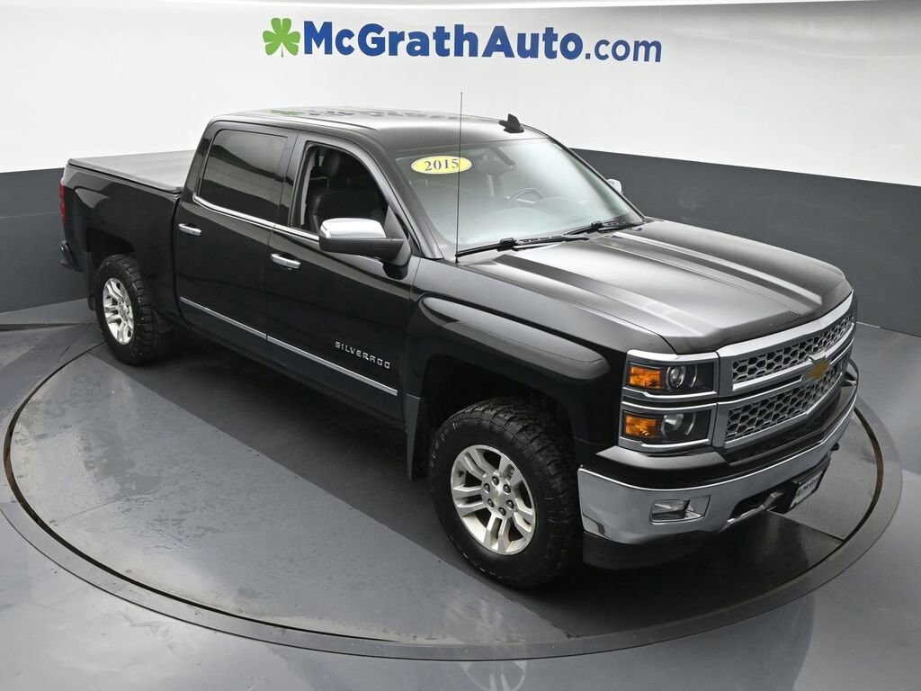 Used 2015 Chevrolet Silverado 1500 LTZ Truck Crew Cab