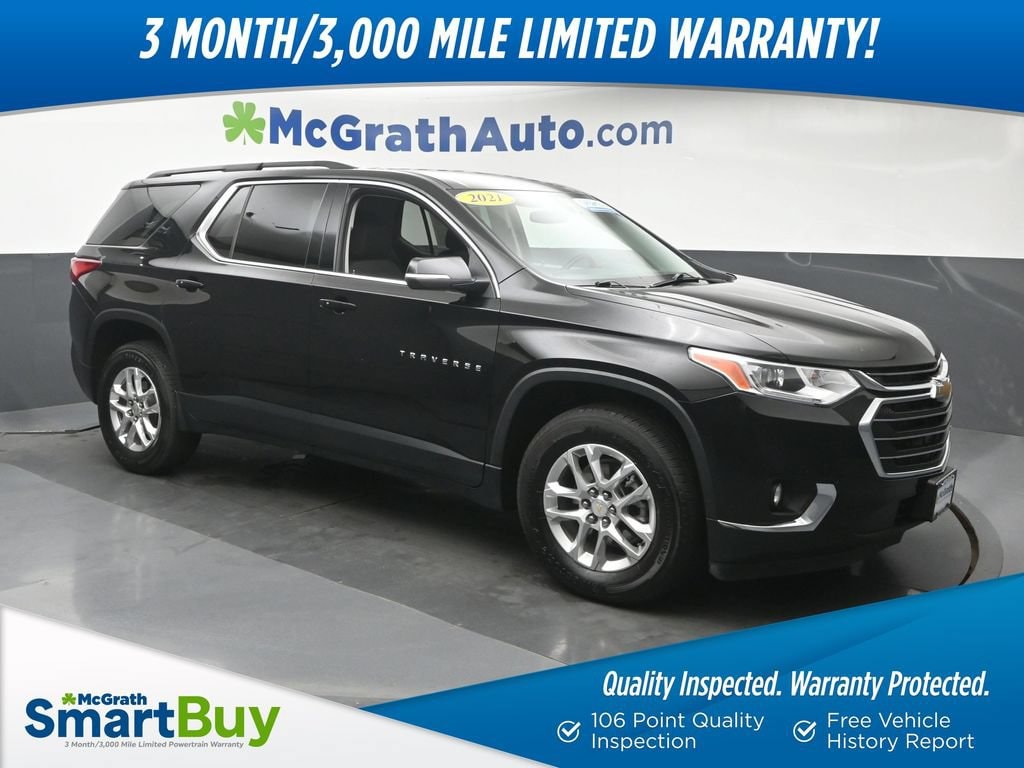 Used 2021 Chevrolet Traverse LT Cloth SUV